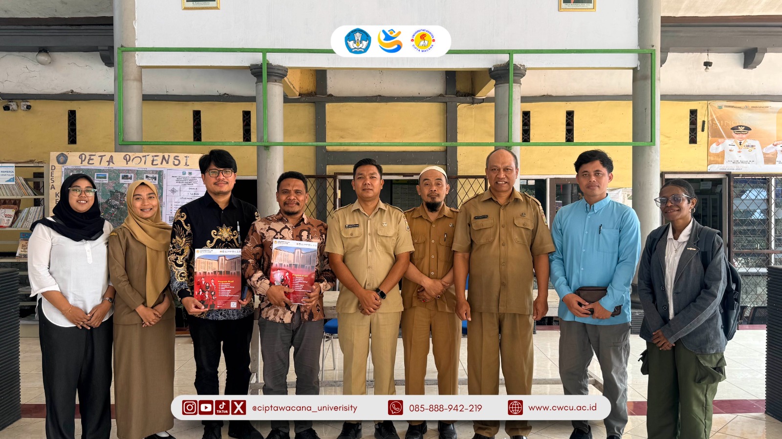 CWCU Laksanakan Penjemputan Mahasiswa PKL Fakultas Hukum dari Mitra Praktik