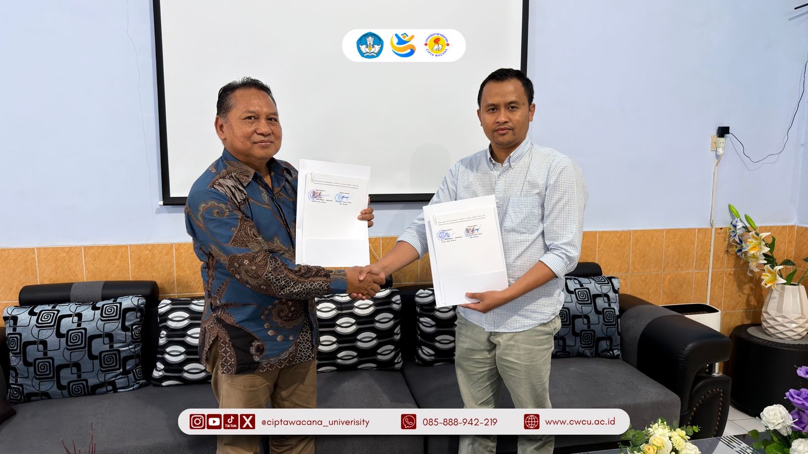 Perkuat Sinergi, CWCU Jalin Kerja Sama dengan Unmer Pasuruan