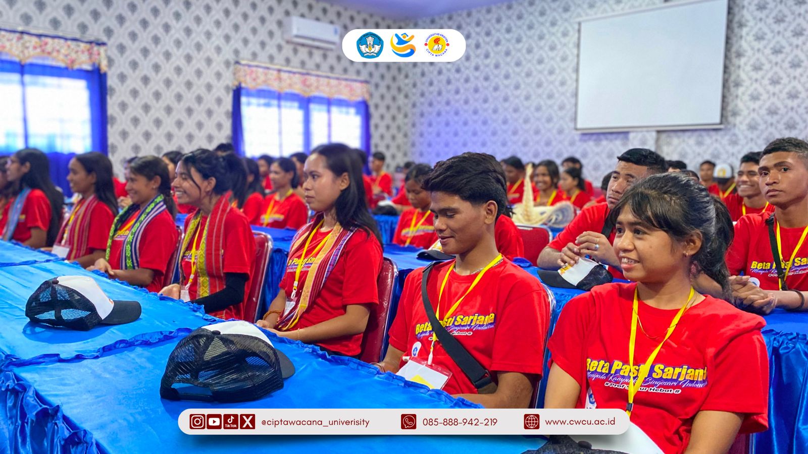 60 Mahasiswa Baru Gelombang 4 Tiba di CWCU